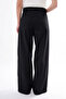 Wide Leg Denim Trousers 350 Black - 4