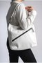 Women's Patterned Leather Zipper Detailed Casual Hobo Shoulder Bag - 7