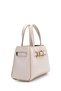 Belt Detailed Mini Nadia Women's Crossbody Bag Cream - 3