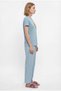 Women's Printed Pajama Set - 4