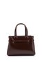 Belt Detail Mini Nadia Women Crossbody Bag Brown - 4