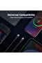 كابل USB-C إلى Lightning مجدول من النايلون بقوة 60 واط وطول 1 متر باللون الأسود - 7