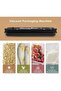 Automatic Vacuum Sealer Machine with 10 Vacuum Bags – Compact Food Saver with Adjustable Settings - 4