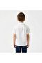 Toddler Boys White Resort‑Style Shirt with Subtle Embroidered Pattern - 2