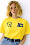 Cute Bear Printed Crew Neck Unisex Oversize T-Shirt – Cotton Casual T-Shirt