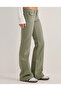 Minş Double Pocket Slim Fit Low Waist Flared Trousers