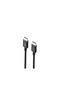 كابل USB-C إلى USB-C من مادة TPE مع رأس صلب من البولي كربونات، 60 واط، 1 متر، أسود - 5
