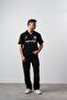 Men's Mannschaft World Cup Regular Fit Polo Neck Fan T-Shirt Black - 5