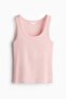 Ribbed vest top - 3