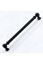 Metal Handle Furniture Drawer Kitchen Cabinet Cupboard Handles Kulb 22.4 cm 224 mm Flat Black - 4