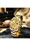 Men Watch, Big Dial Watches for Men Stainless Steel Watch with Day Waterproof Analog Quartz Wa - 5