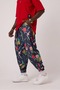 Men's Street Style Printed Bürümcük Sports Shalwar Trousers - 2