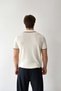 Polo Collar Ribbed Knitwear T-Shirt - 2