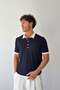 Polo Neck Knitwear T-Shirt