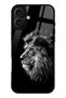 iPhone 16 Plus Glossy Phone Case with Lion Design