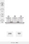 Line Porcelain 3-Piece Spice Set with Stand and Vacuum Lid 400 ml - 5