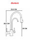 Damla Series - 3-Way Kitchen Sink Faucet with Water Purification (Water-Saving Sink Faucet) - 2