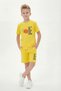 Colorful Capri Round Neck T-Shirt with Print Detail for Boys Bottom and Top Set - 2