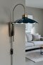 Plug-In Risso Sea Green Single Sconce Living Room Kitchen Hallway Cafe Boutique Lamp Lighting - 2