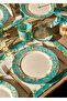 Van Gogh Almond Blossom Porcelain Serving Plate Turquoise (27 cm) - 5