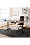 FLEXISPOT EN2 Electric Sit Stand Desk - Black Frame and Black Walnut Top - 2