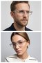 Eoh4006-M C3 Light Gray Acetate Blue Light Screen Glasses - 2