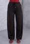 Women's High Waist Gabardine-Linen Textured Pants – Breathable Fabric, 4 Seasons Comfort - 3