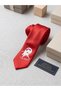 Ataturk Designed Red Satin Tie for Children - Matching for Girls / Boys - 3