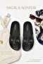 Authentic Logo Black Women's Slippers - New Season Summer Comfortable Slippers - 5