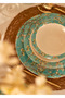 Van Gogh Almond Blossom Porcelain Soup Bowl Turquoise (16 cm) - 8