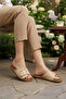 Beige Lightweight Women's Daily Slippers Pc-54776 Z - 3