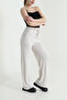 Women's Elastic Waist Wide Leg Single Jersey Modal Trousers - 2