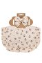 -Bella Baby Bib Set for Babies -Flower Printed Light Beige- 0Y to 4Y - 2