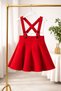 Girl's Suspender Skirt and White Shirt 23 April Show Dress Set (with Pantyhose as a Gift) - 5