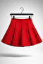 Girl's Red and White April 23Rd Show Dress Combination Top and Bottom Set (with Pantyhose as a Gift) - 3