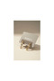 Gold Color Steel Earrings with Baguette and Zircon Stone Details - 3