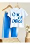 Boys' Printed T-Shirt and Striped Tracksuit Set - 2