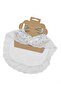 -Bella Baby Bib Set for Babies - Flower Printed Purple- 0Y to 4Y - 3
