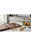 Retro Gold/Gold 5 Piece Stainless Steel Serving Set - 5