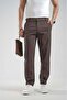 Boyfriend Fit Pover Lycra Fabric Trousers - 5