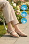 Beige Mesh Lightweight Women's Casual Shoes B-52 Z