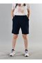 100% Cotton Linen Textured Elastic Waist Lace-Up Women's Comfortable Loose Fit Daily Home Outdoor Sports Wear Plus Size Shorts - 3