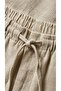 Men's Linen Shorts with Elastic Waist and Drawstrings, Summer Comfortable Cut, Daily Casual Bermuda Shorts - 4