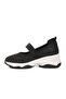 Black Anorak Banded Stone Embroidered Women's Casual Shoes 26Y305 g - 4