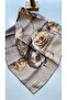 Twill Silk Scarf Autumn Winter Season - 3