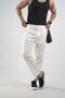 Boyfriend Fit Pover Lycra Fabric Trousers - 2