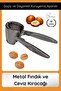 # Nutcracker Metal Nut and Walnut Cracker Durable Nutcracking Tool Ergonomic Powerful Cracker