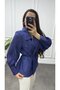 Women's Padded Shoulder Tie-Up Shirt - 3