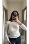 Women's Boat Neck Modal Cashmere Ultra Light Blouse - 2