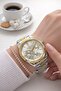 Steel Strap Inside Functions Active 2 Year Warranty Women's Wristwatch Bff.08328.230 - 3